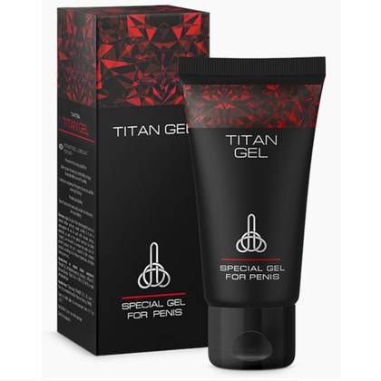 Creme para Estimular e Aumentar o Pénis - Titan Gel (50 ml)