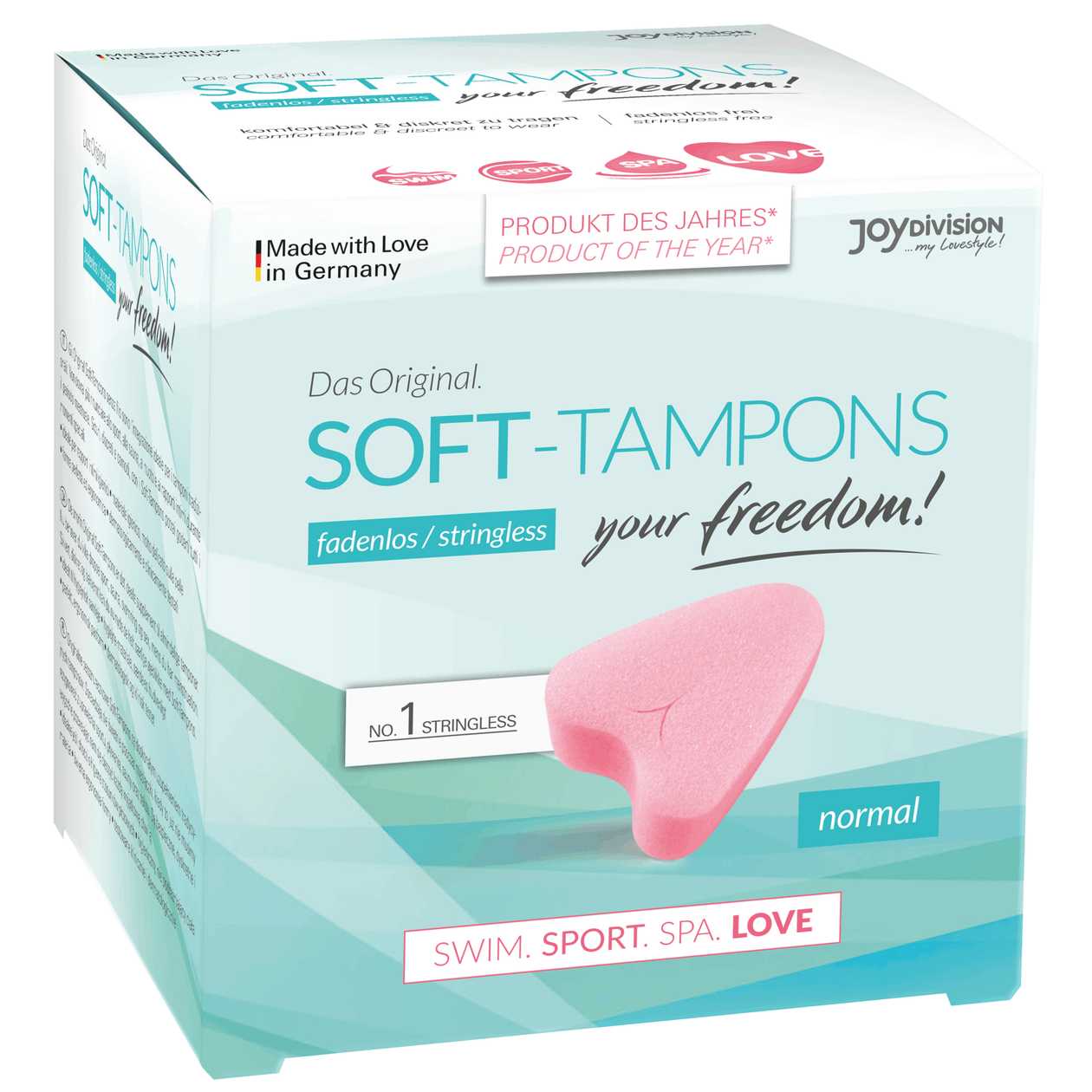 Soft Tampons - Tampões Menstruais Flexíveis sem Fio (3 un)