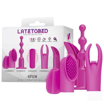 Kit com 4 Brinquedos - 4 Fun - Latetobed (4 un)