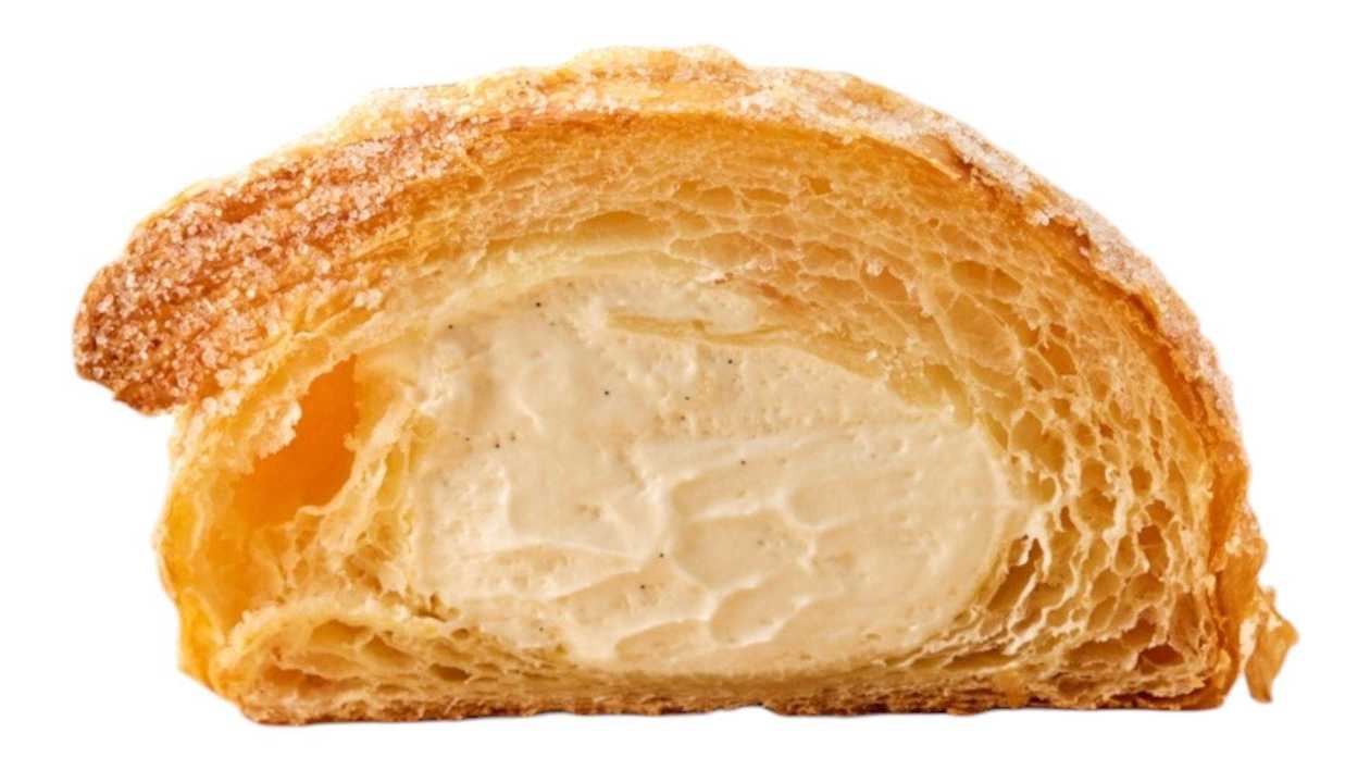 Croissant with Mascarpone Cream
