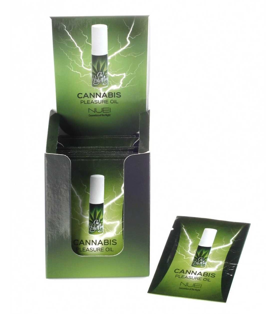 Óleo Estimulante com Efeito Vibratório - Oh! Holy Mary - Cannabis (1 ml)