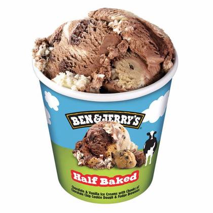 B&J  Half Baked 465ml