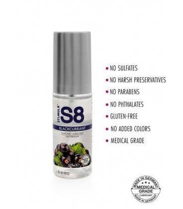 Lubrificante à base de Água - Groselha - S8 (50 ml)