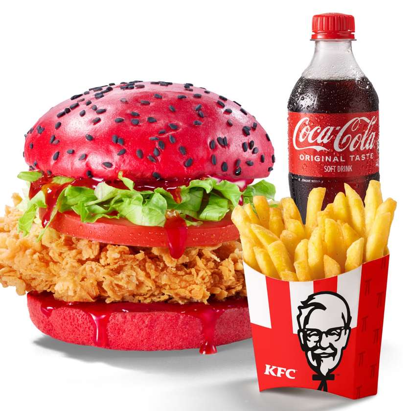 Red Burger Meal Edition