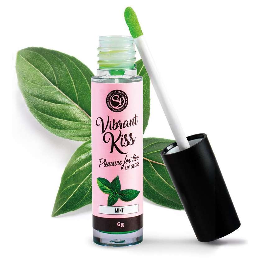 Batom Efeito Vibração para Sexo Oral - Menta