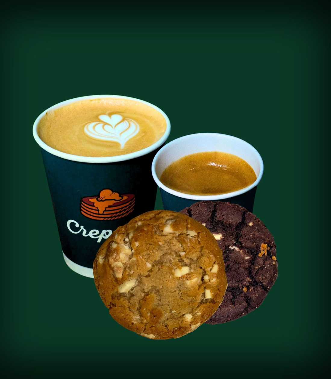 Combo doua Cafele + doi Cookie