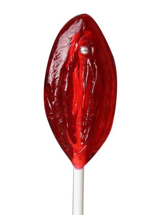 Chupa de Goma em Forma de Vagina