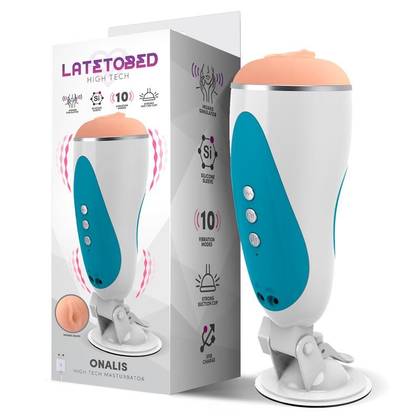 Masturbador Masculino com Vibração - Onalis - Latetobed (1 un)
