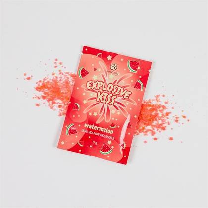 Rebuçados Explosivos para Sexo Oral - Melancia - Secret Play