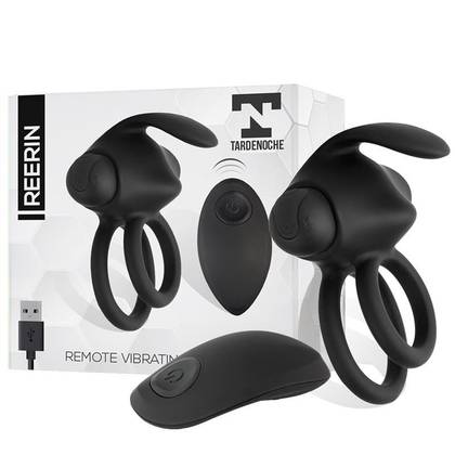 Anel Vibratório Duplo para Pénis e Testículos - Reerin - Tardenoche (1 un)
