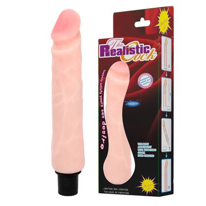 Vibrador Realístico Multivelocidade - The Realistic Cock - Baile (1 un)
