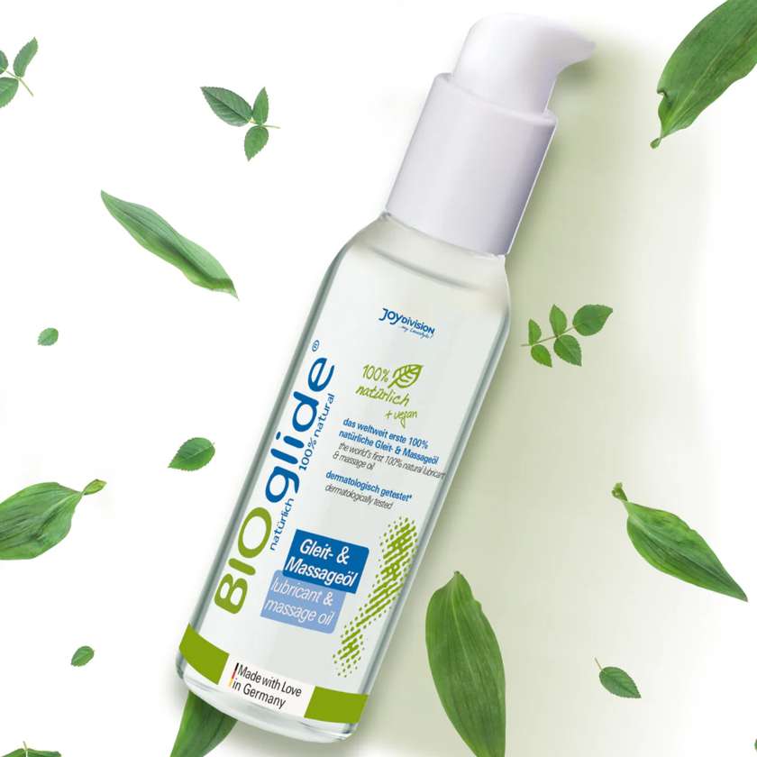 Lubrificante e Óleo de Massagem 100% Natural - Bioglide (125 ml)