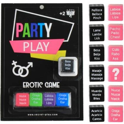 Jogo de Casal ou Grupo com 5 Dados - Party Play