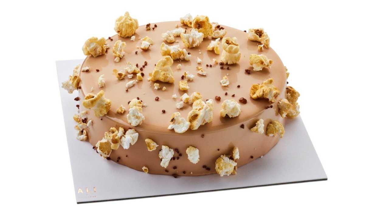 Caramelized Chocolate and Passion Fruit Cake