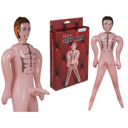 Boneco Insuflável com Ânus e Pénis - Sexy Man (155 cm)