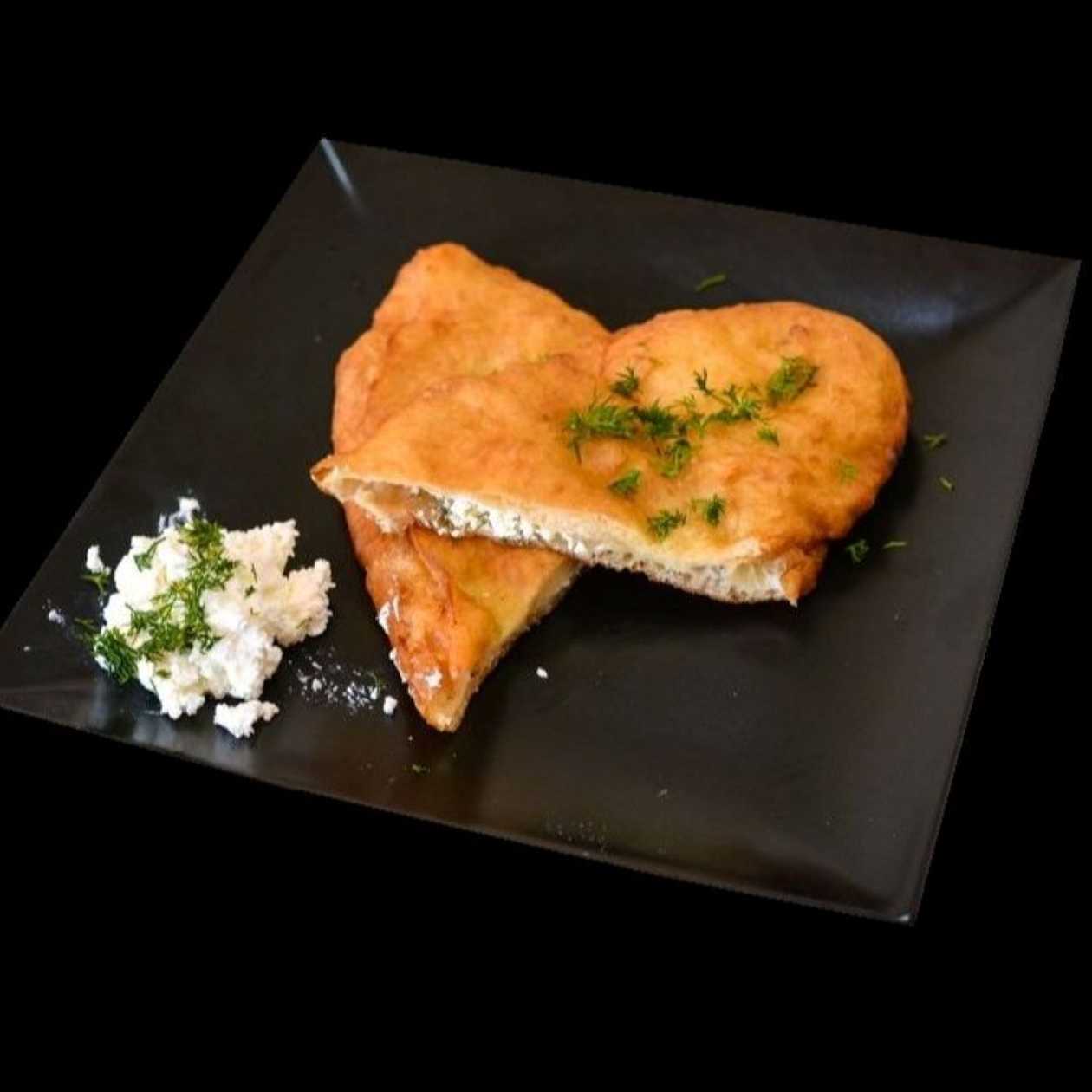 Langos cu Branza si Marar