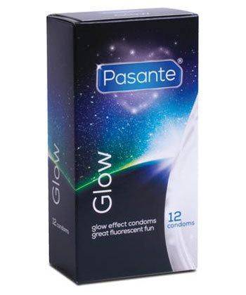Preservativos que Brilham no Escuro - Glow - Pasante (12 un)