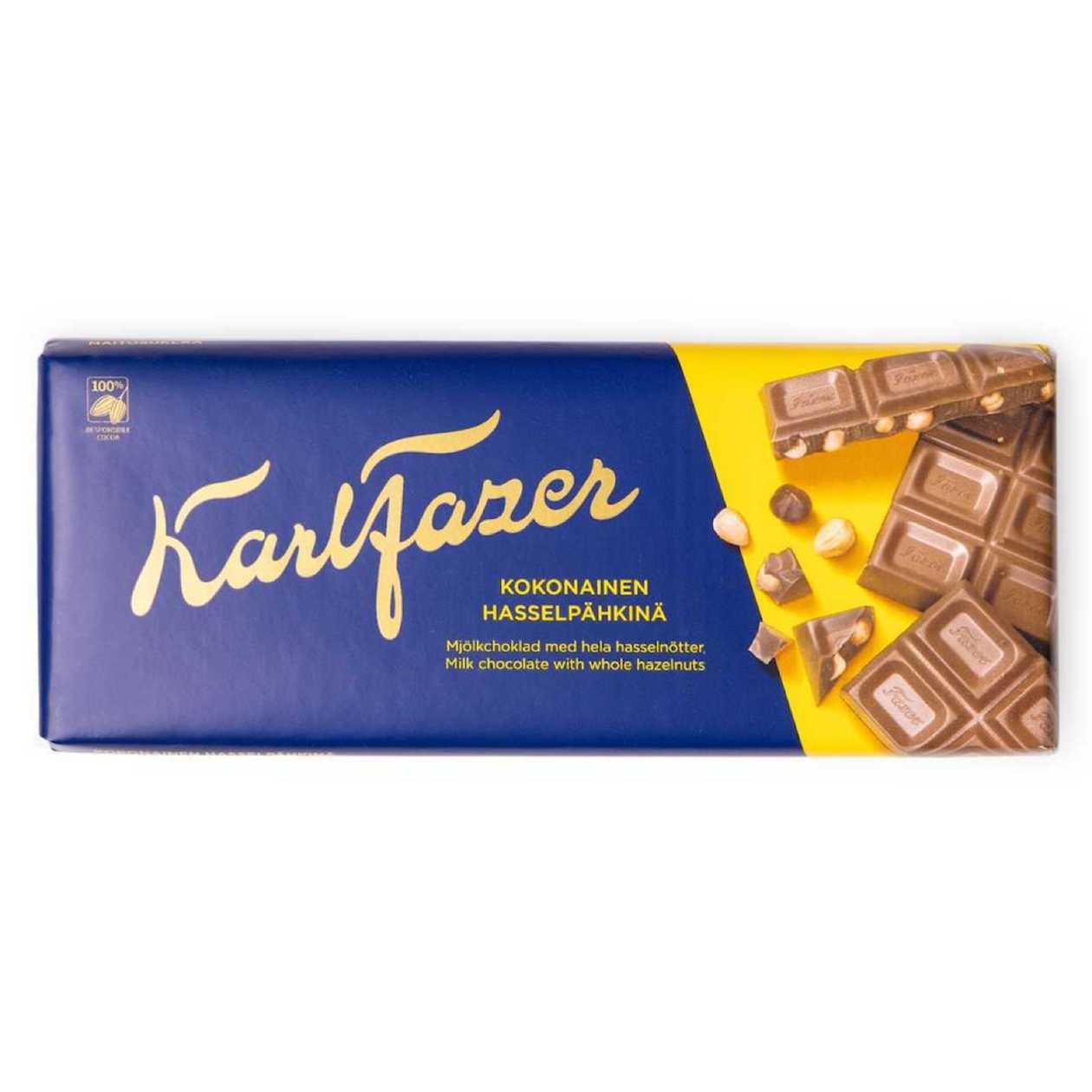 Karl Fazer, Chocolate with Whole Nuts, 200g
