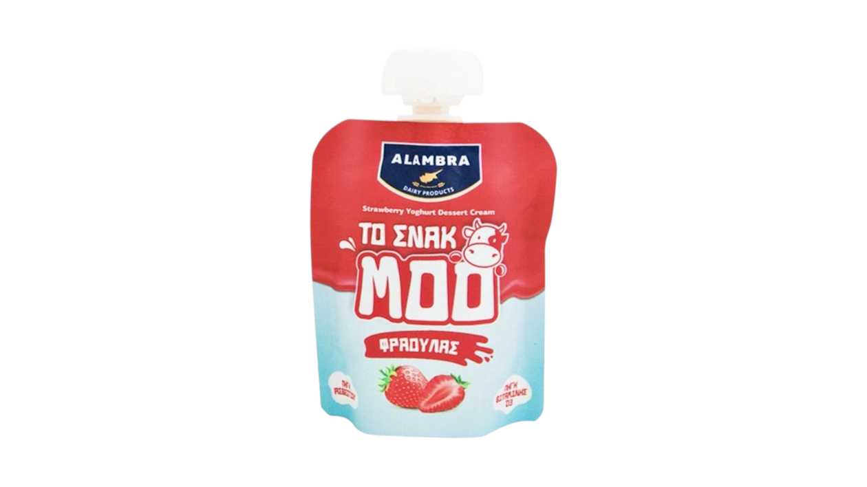 Alambra To Snack Moo Strawberry 80gr