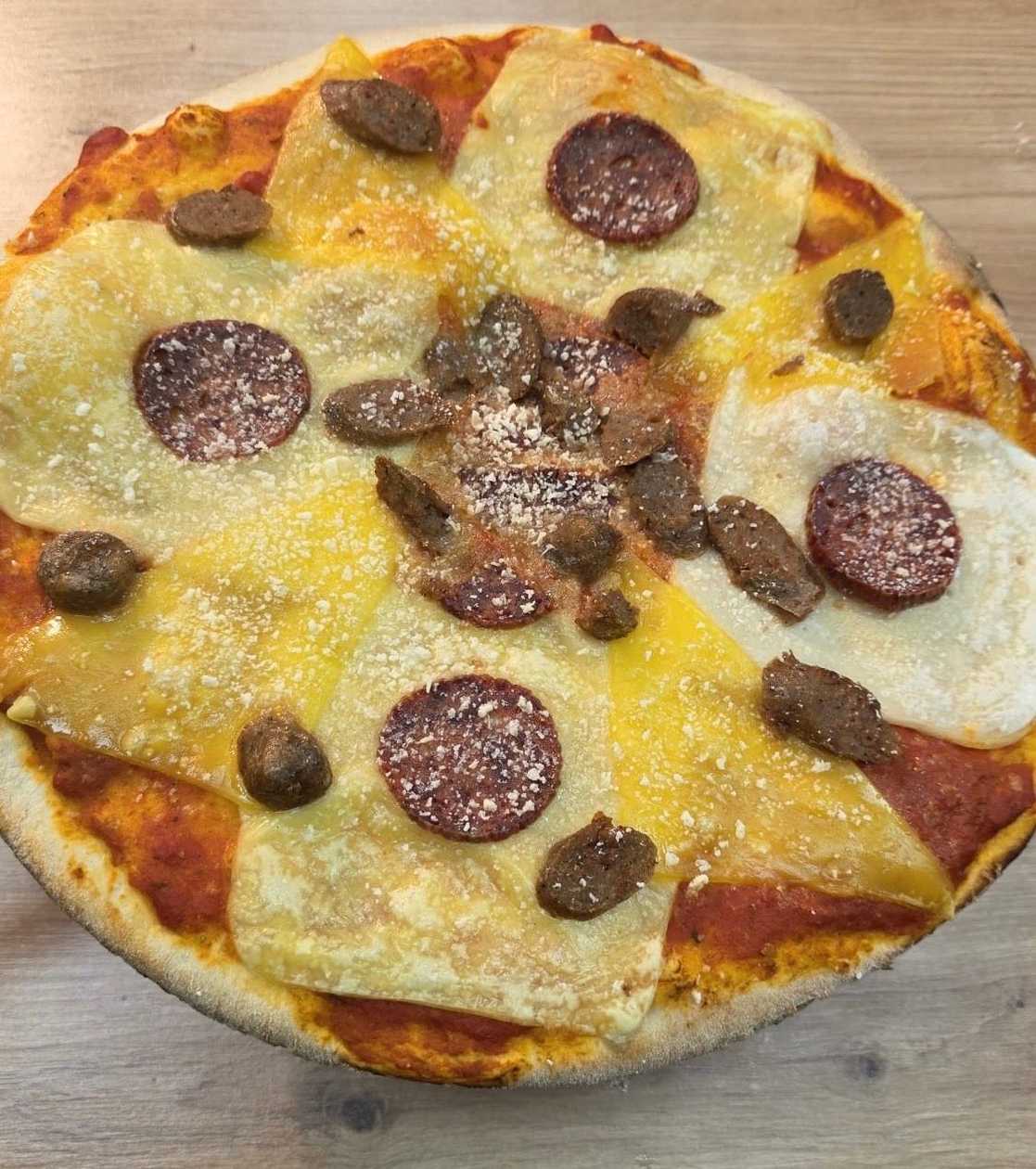 Pizza vegana /de post