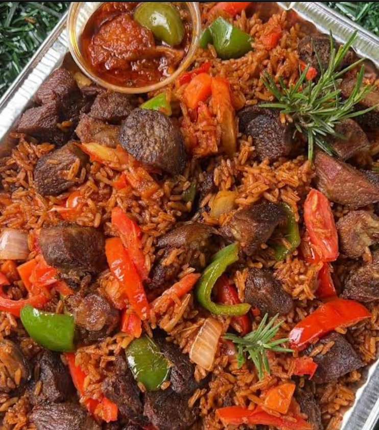 Assorted jollof