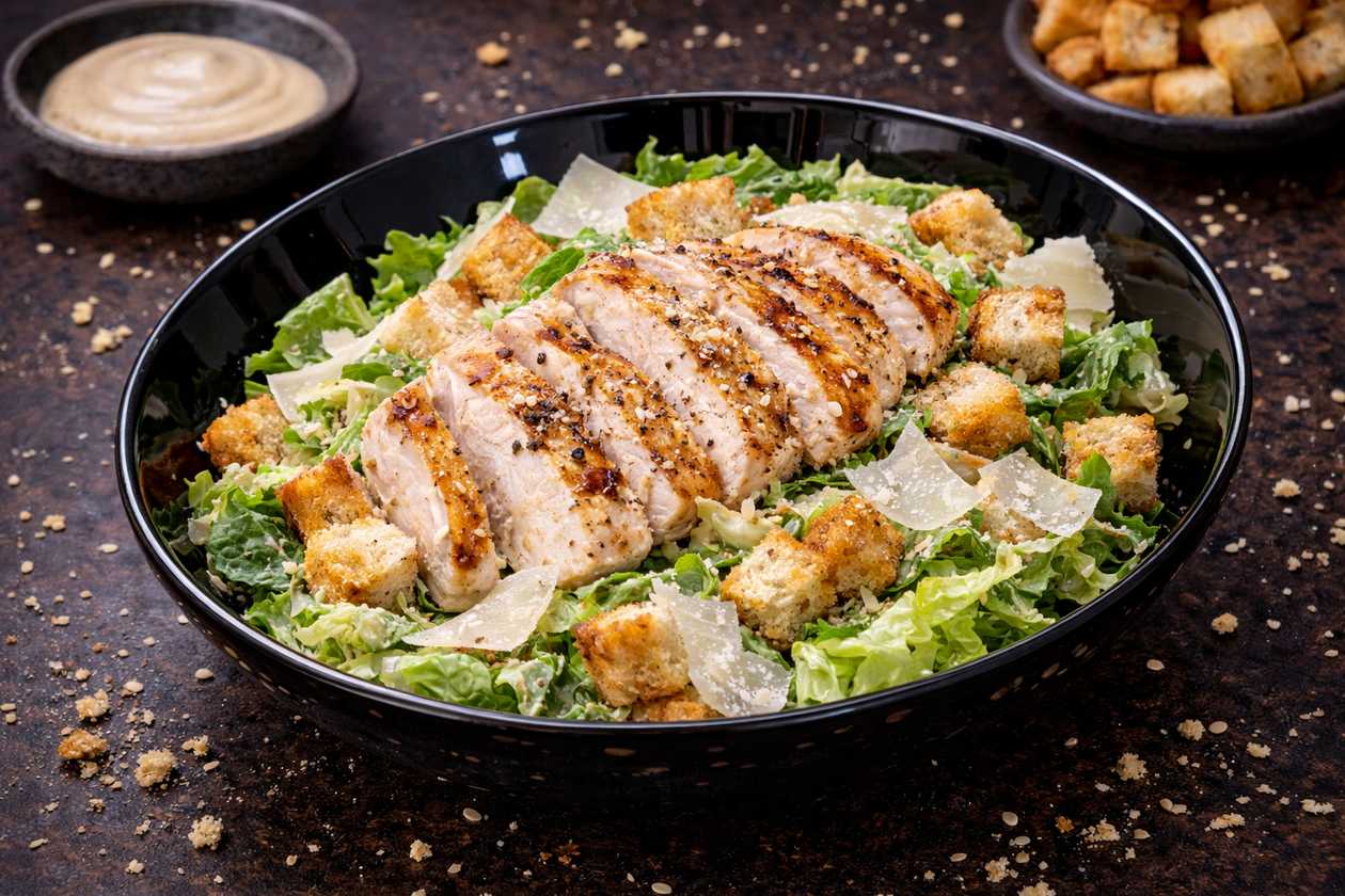 Caesar Salad with Chicken