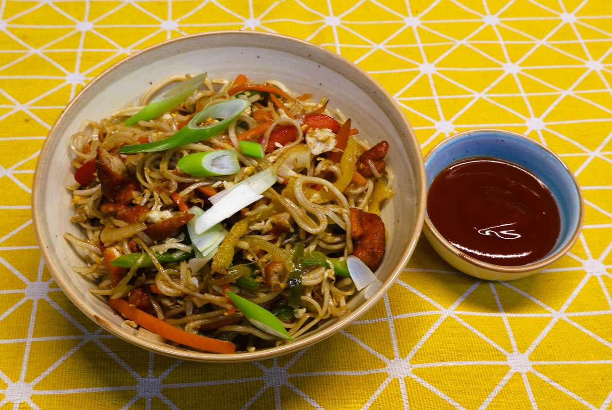 Egg Fry Noodles