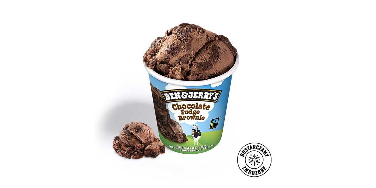 BEN&JERRY’S CHOCOLATE FUDGE BROWNIE 465ML
