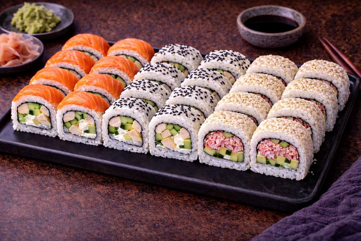 Sushivaagen (3 erinevat maitset) 24tk