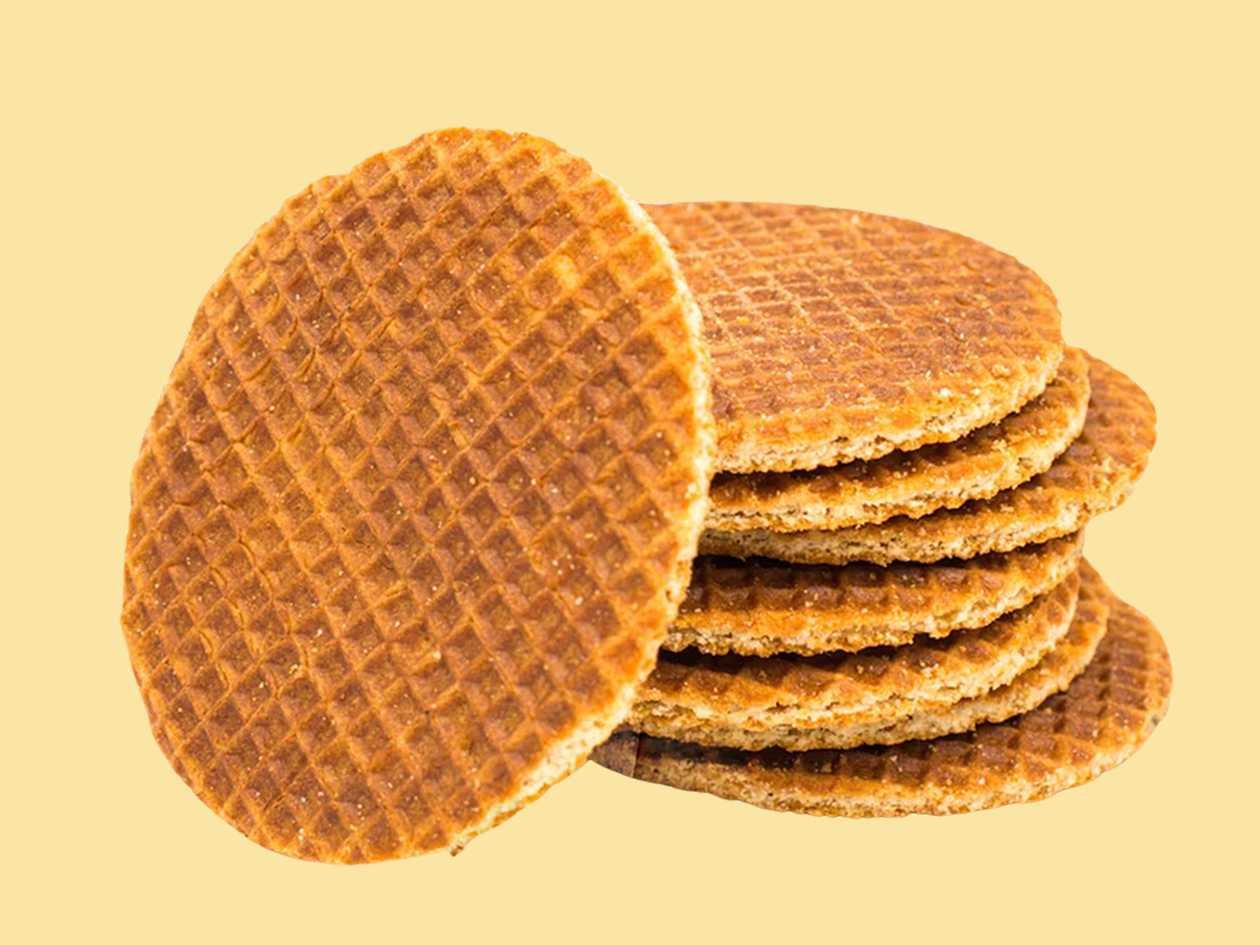 Stroopwafels с карамел