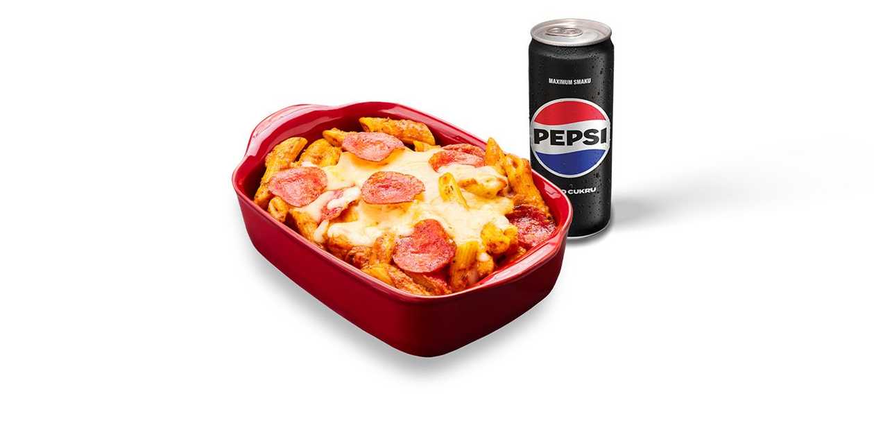 ZAPIEKARON PEPPERONI W ZESTAWIE