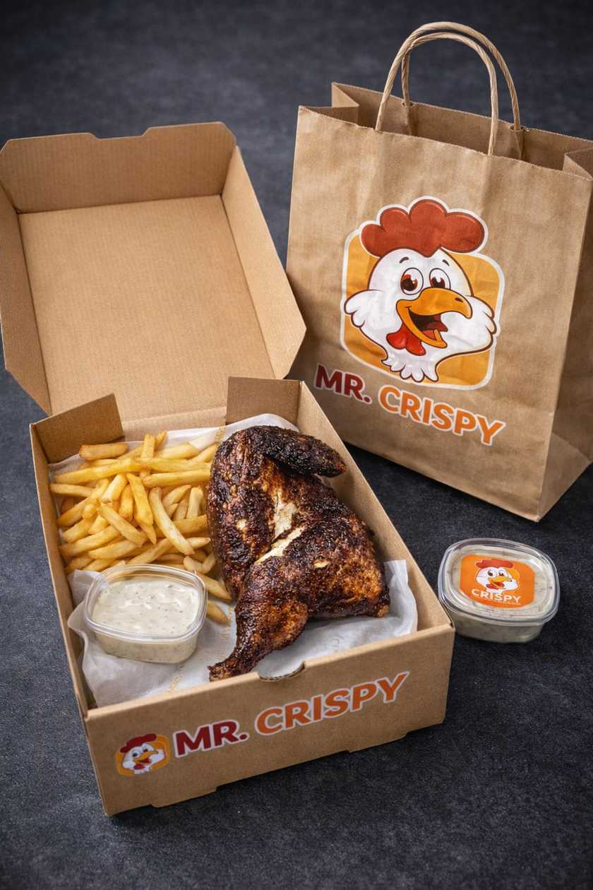 Jumatate de pui rotisat