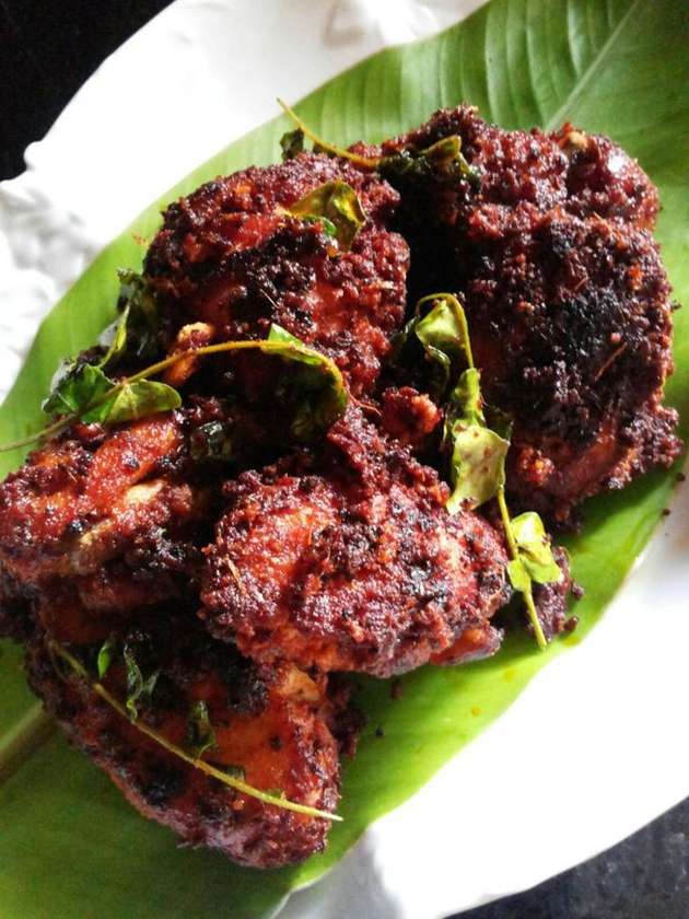 Nadan Chicken Fry (8 pcs)