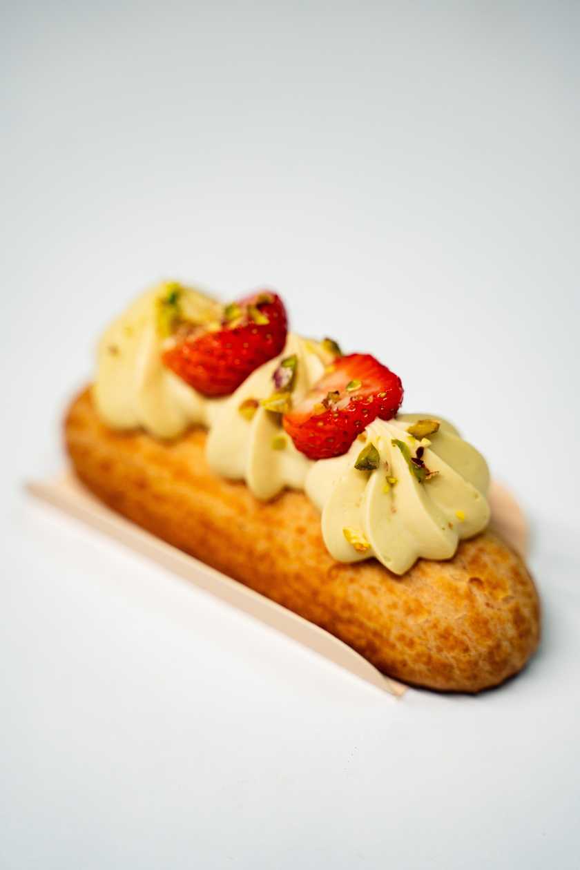 Pistachio and Strawberries