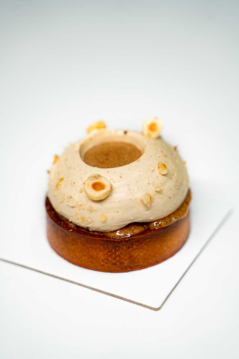 Praline and Hazelnut Tart