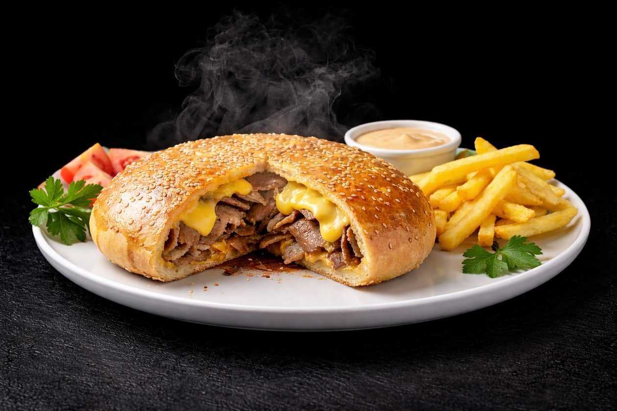 Pikantní Burger Doner