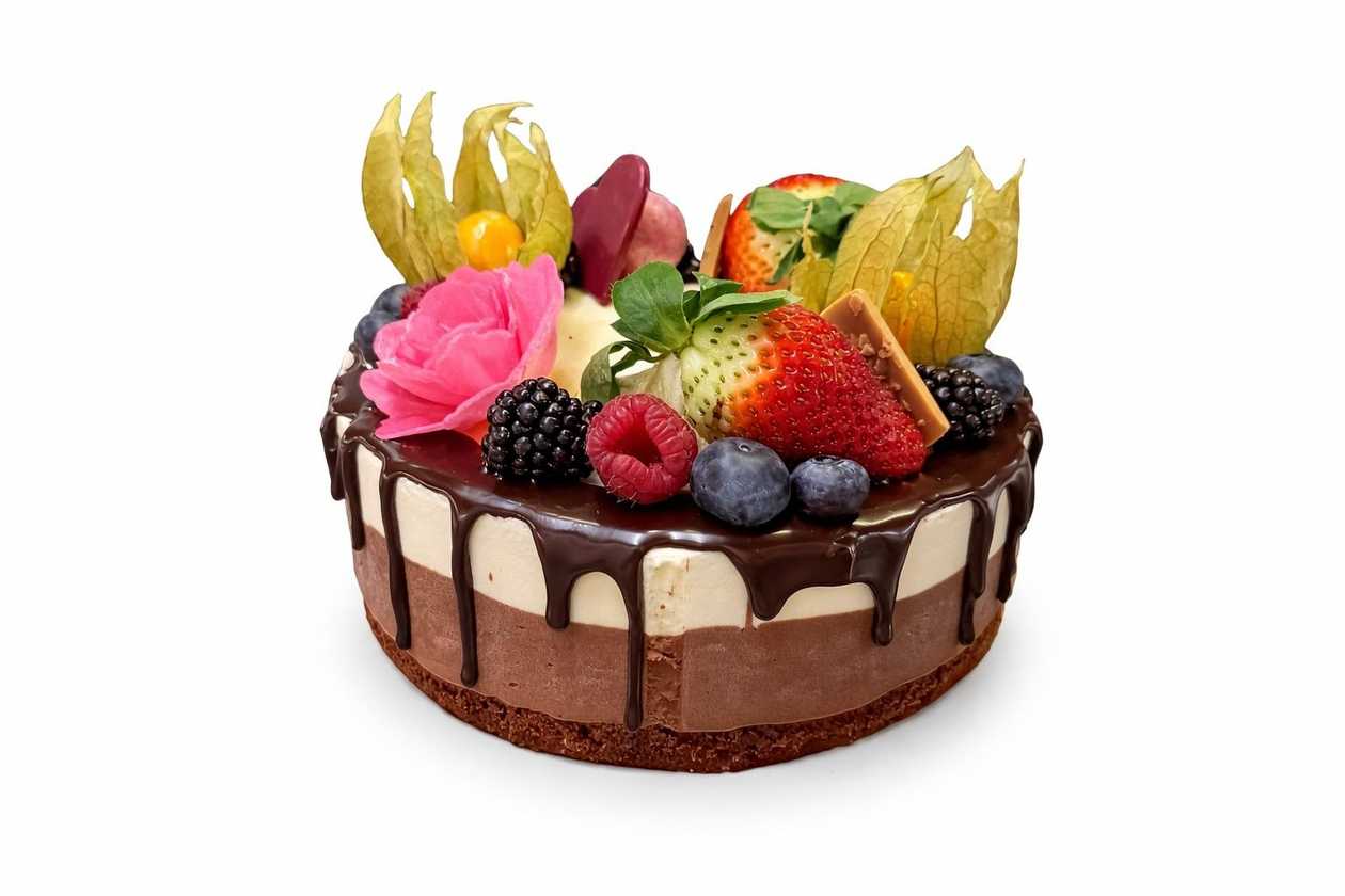 Three Chocolate Cake