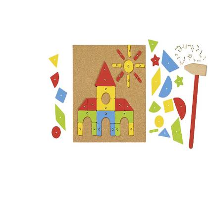 Goki - Toy "Hammer and Nails" /3 years+/ 58578