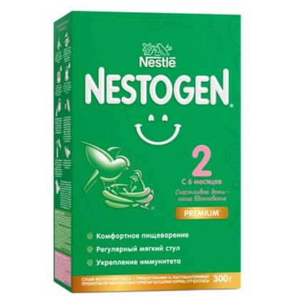 Nestlé - Nestogen 2 Prebiotic Milk /6 months+/ 350g (300g) 5035/2222/3060