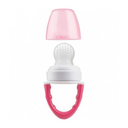 Doctor Brown - Silicone Fruit Feeding Bag Pink 15766/5767