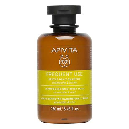 Apivita - Shampoo for Frequent Use with Chamomile Extract, Sulfate-Free for All Hair Types, 250ml 9352