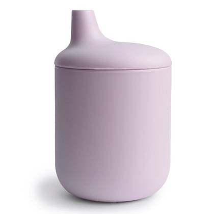 Mushroom - Cup with Straw in Purple Silicone 2480442/4589