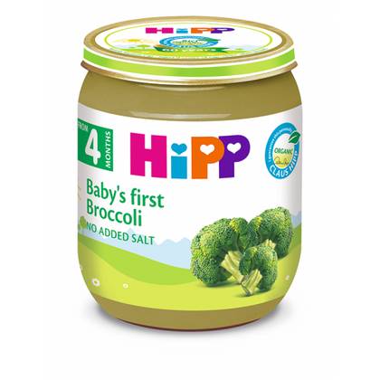 Hipp - Broccoli Puree /4 Months+/ 125g 4012