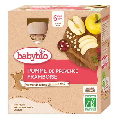 Beibibio - Fruit Puree Strawberry and Apple /6 months+/ 90g 0160 #4