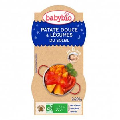 Beibibio - Puree "Sweet Dreams" Sweet Potato, Carrot, and Bell Pepper /8 months+/ 200g 0872 #2