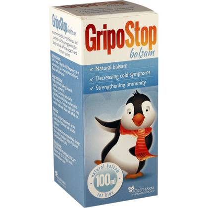 Gripostop Syrup 100ml Bottle #1