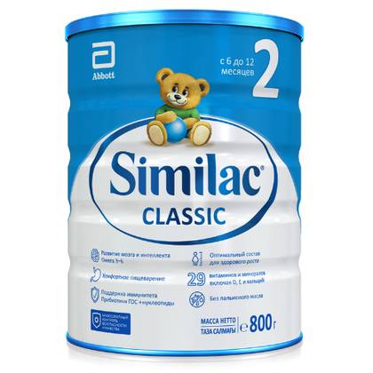 Similac - Classic Milk 2 /6 months+/ 800g 0268