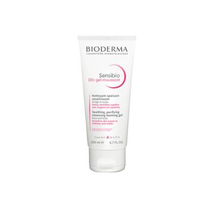Bioderma - SENSIBIO DS + Facial Gel Cleanser for Sensitive/Redness-Prone Skin 200ml 0531/7729
