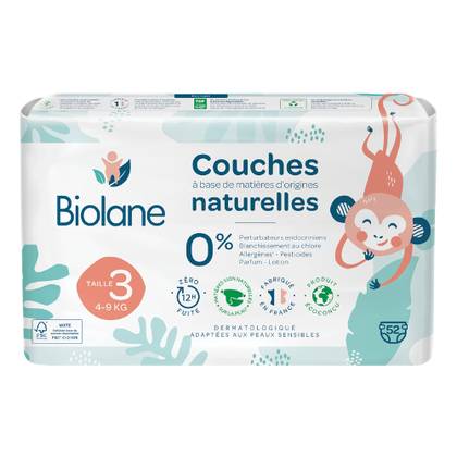 Bioline - Diaper Z- 3 /4-9kg/ 0082 #52