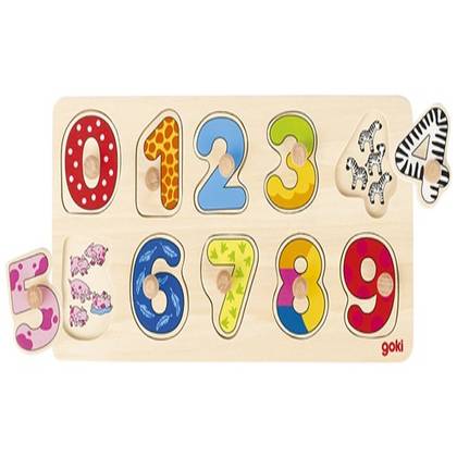 Goki - Educational Puzzle "Let's Learn to Count" /2 years+/ 57480